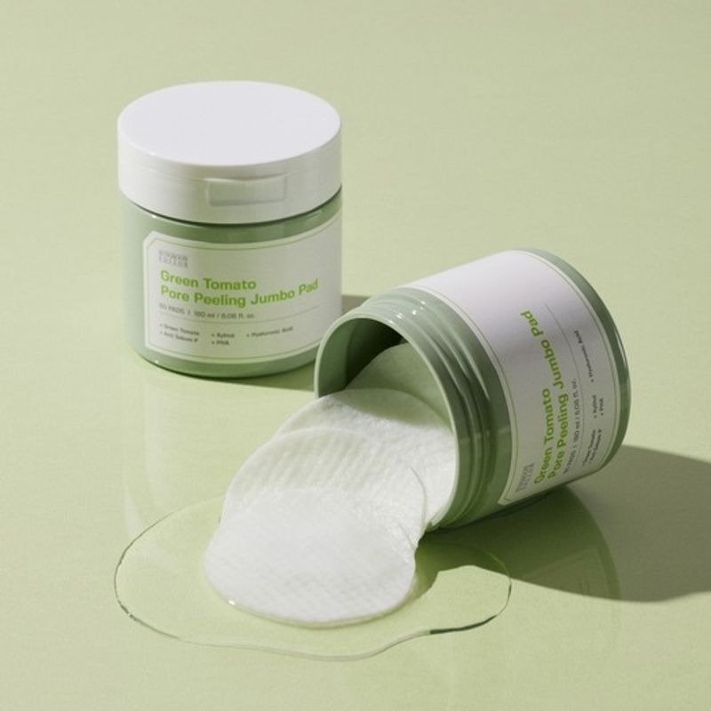 SUNGBOON EDITOR Green Tomato Pore Peeling Jumbo Pads (60 Sheets)
