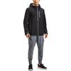 Under Armour GORE-TEX Paclite Logo Print Zip-Up Hooded Jacket Men Jackets Black 1369994-001