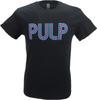 Unisex Schwarz Offizielles Pulp Multi Logo T-Shirt