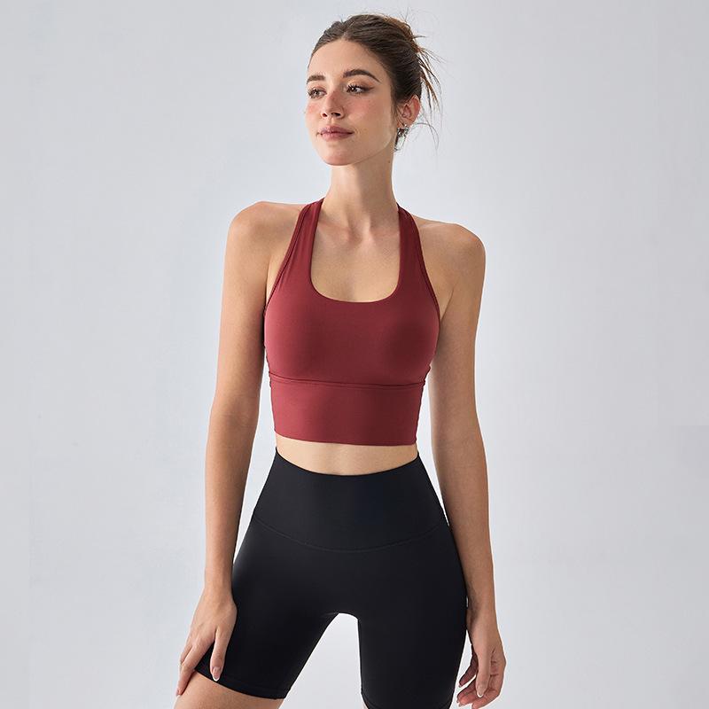 Women's Cross-Back Sports Bra for Running, Fitness, Yoga, and Pilates