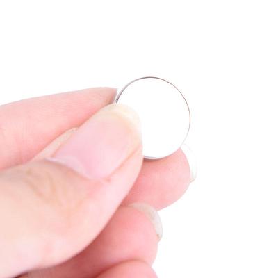 10/30 Piezas Cacerolas Redondas Vacías de Lata de 15 mm para Sombra de Ojos en Polvo Sensibles a los Imanes