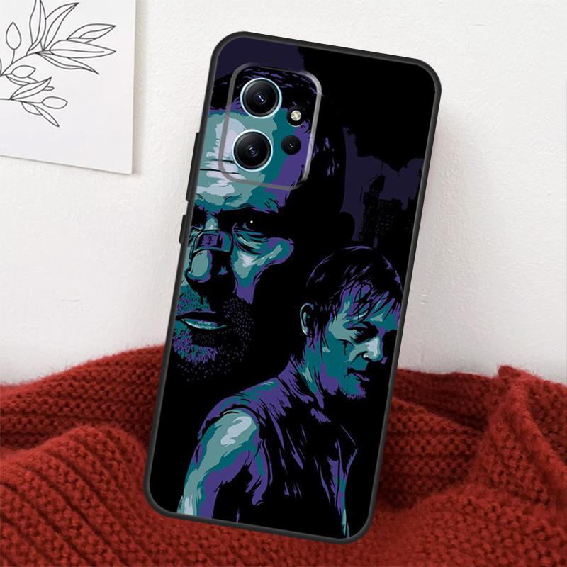 The Walking Dead Daryl Dixon Case For Xiaomi Redmi Note 12 Pro Plus 8 9 10 11 Pro 12S 11S 10S 9S 9C 10C 12C Back Cover