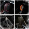 Leather AT Gear Shift Knob Cover For Renault Koleos 2016 2017 2018 Gear Shift Collars Car Inner Styling Accessories