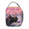 Coat of Arms Eritrea Lunch Box For Child Eritrea Flag Print Lunch Box Aesthetic School Cooler Carrier Lightweight Zip Lunch Bags