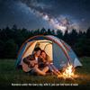 Lightweight Multi-Person Camping Tent with Vestibule - Windproof & Rainproof for Hiking & Outdoor Travel