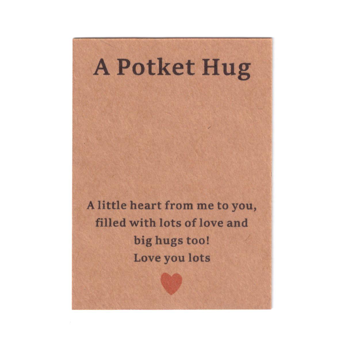 

Crystal Gemstone Jewelry Gift Card with Kraft Paper Packaging 60mm x 80mm