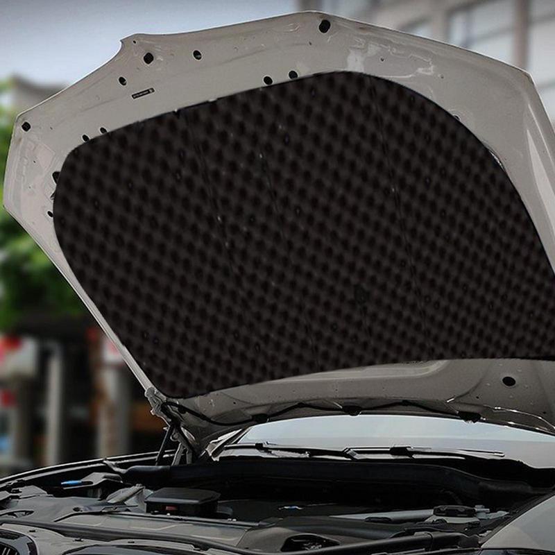 0,5m 1m 2m Samolepicí protihluková a tepelně izolační rohož do auta pro kapotu, dveře, střechu