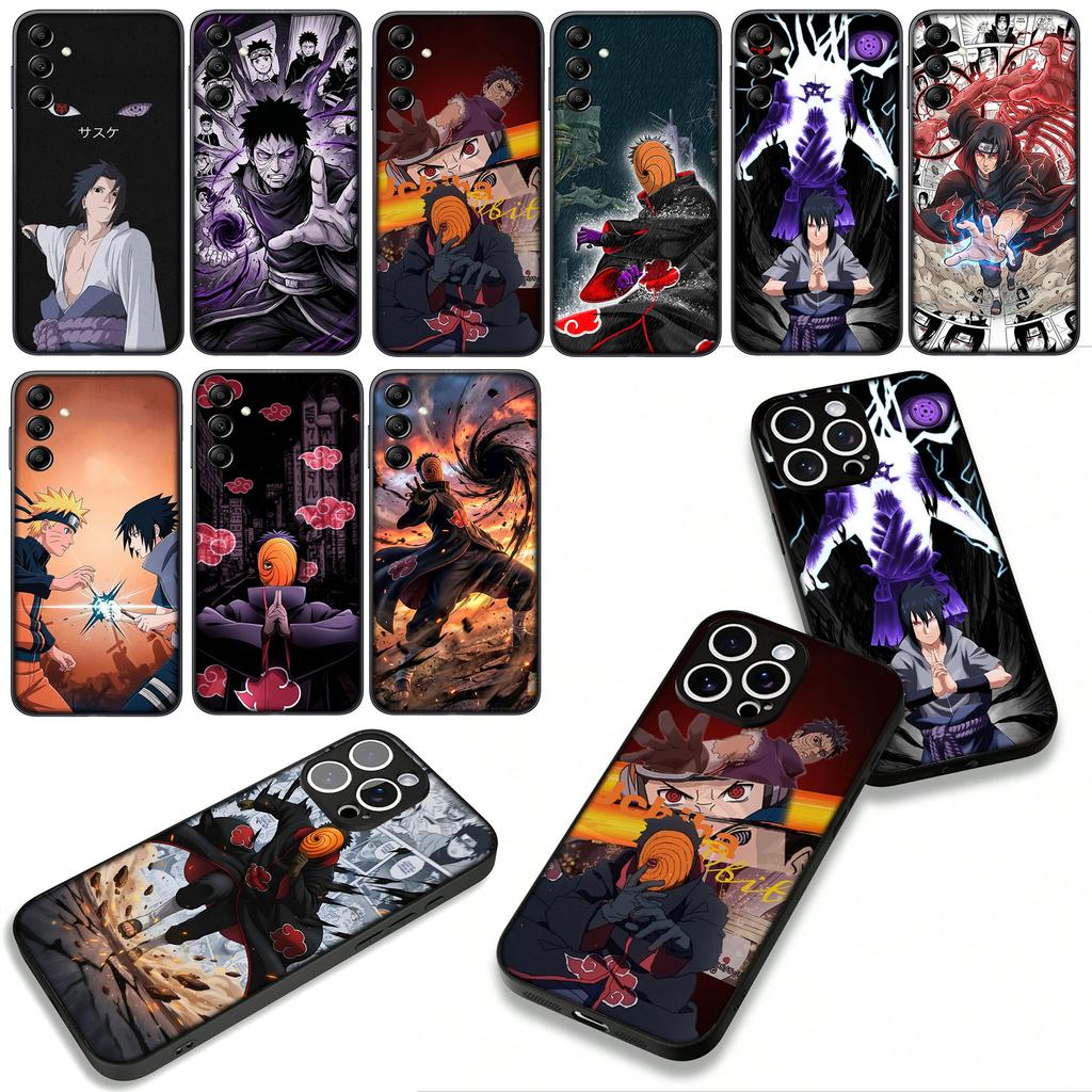 Obito Uchiha Tobi Narutos Sasuke Itachi Phone Cover for Apple iPhone 16 15 14 Plus 13 12 Mini 17 Pro Max + ProMax 16E Air Case