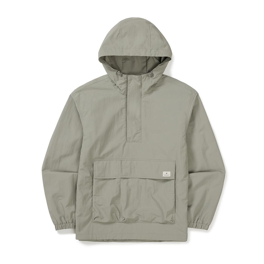 [Snowpeak] Camp Anorak Fog Gray (S25ZMCAN10)