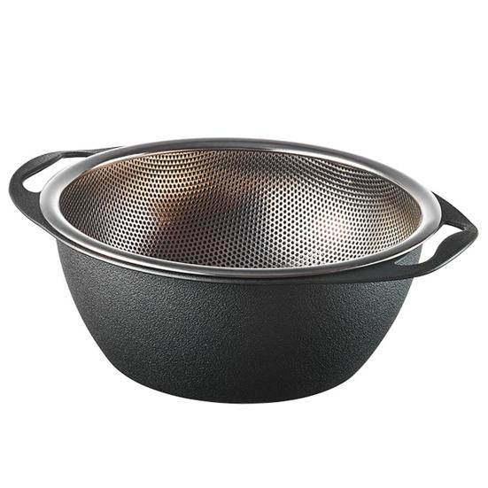 Drain Basket Double Layers with Handle Kitchen Draining Bowl Hollow Out Quick Drainage Fruit Salad Washing Storage Strainer Drainer Vegetable