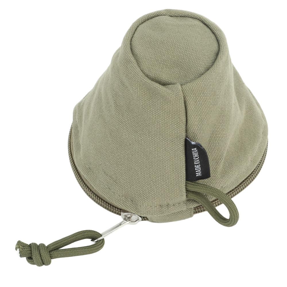 Waterproof Canvas Coffee Filter Storage Bag Reusable Coffee Filter Paper Bag Travel Friendly