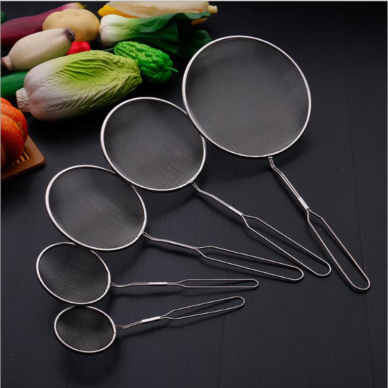 304 Stainless Steel Fine Mesh Strainer Spoon