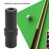 2PCS Billiard Cue Joint Protector Plastic Pool Cue Joint Stick Connector Guard End for MEZZ Black