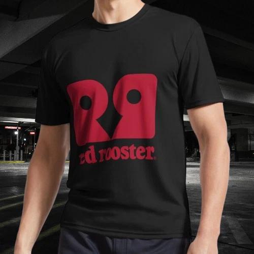 red rooster fast food restaurant Logo T-Shirt Funny Size Mode American T-shirt 4XL