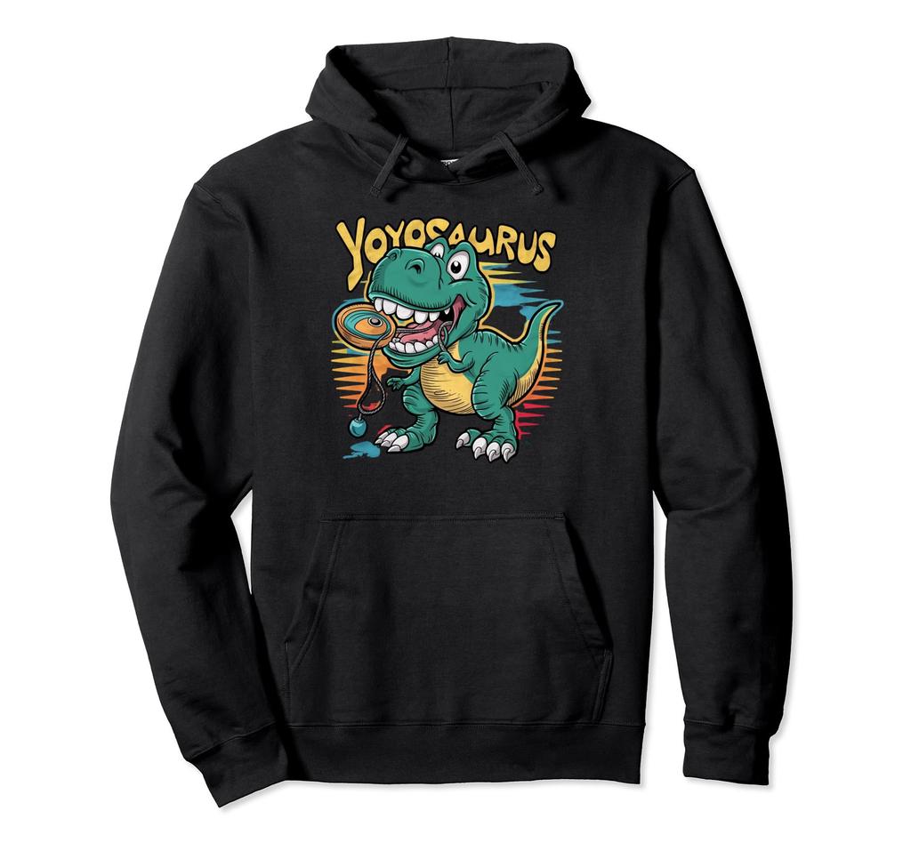 Yoyosaurus Funny Yoyo Dinosaur Yoyoyosaurus Hoodie