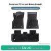 Durable TPE anti-slip floor mats for Mercedes EQA 2022-2023, three-piece set, in stock.