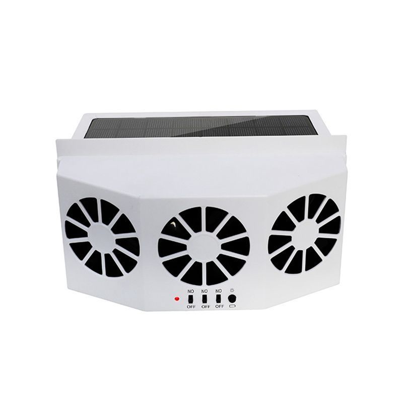 Precise Car Ventilation Fan Solar Charging Car Fan Heater Fan For Car Window Cooling Artifact Car Exhaust Fan Cooling Down