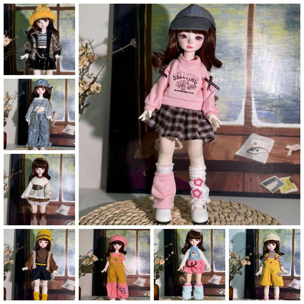 Fashion 30cm Doll Clothes Doll Accessories 1/6 BJD Doll Outfit  Girls Toy Gifts