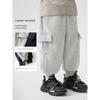 Right European Style Boys' Casual Fleece-Lined Thickened Sweatpants Winter Wear 2025 New Children's Toddler Pants