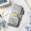 Stylish Printed Long Wallet Casual Fashion Portable Durable Multi Card Slot Daily Use Clutch