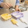 With Sticks Ice Cream Mold With Lids Ice Cream Maker Molds Cute ice Cube Tray  Kitchen Tools