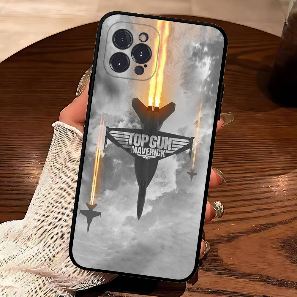 Top Gun Maverick Handyhülle Für IPhone 16 17 Air 15 14 13 12 11 Pro Max 16E Plus Fundas