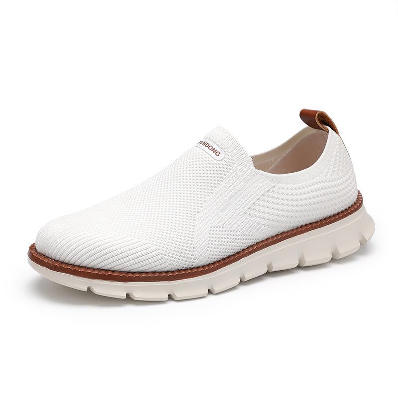 Men's shoes summer breathable sports shoes fly-woven casual shoes men's shoes men's versatile fashion casual shoes
