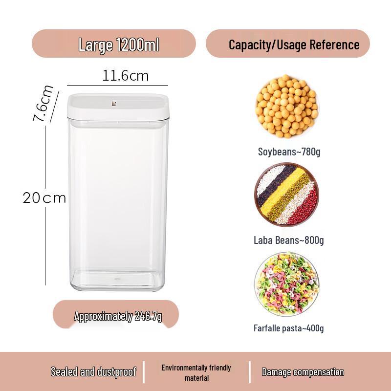 Airtight Food Storage Jars