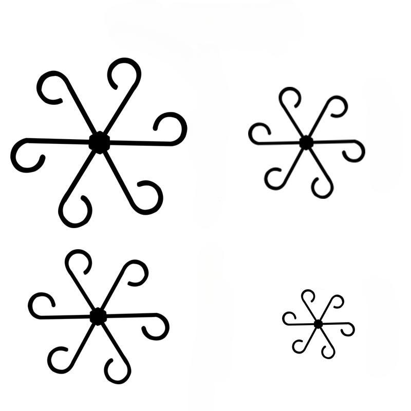 

4PCS Багаторазова складна рамка для стебла рослин Садові інструменти Без ставок Решітка Підтримка стебла рослин Підтримка гілок Органайзер для стебла