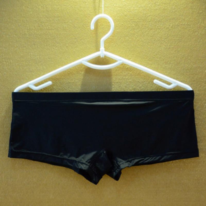 Men's Underwear Flat Cornered Summer Ice Silk Elastic Low Waist Breathable Four Cornered Underwear Men