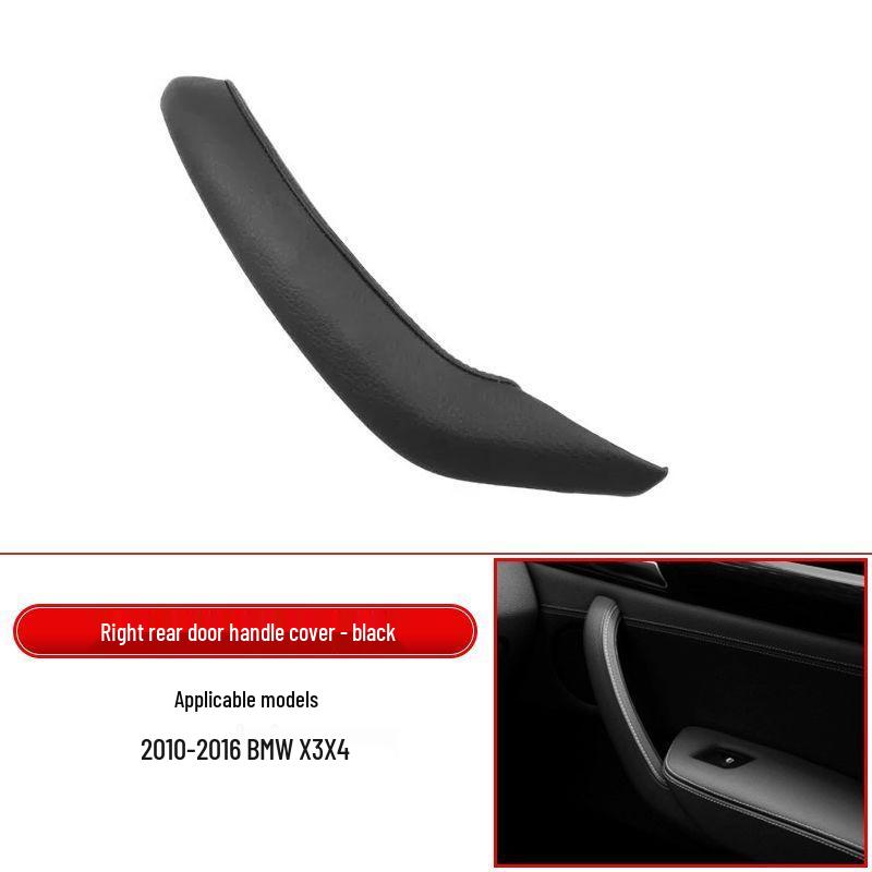 Enhanced BMW X3 Door Handle Inner Cover & X4 Armrest Storage Box with Improved Material & Non-Sticky Finish.
