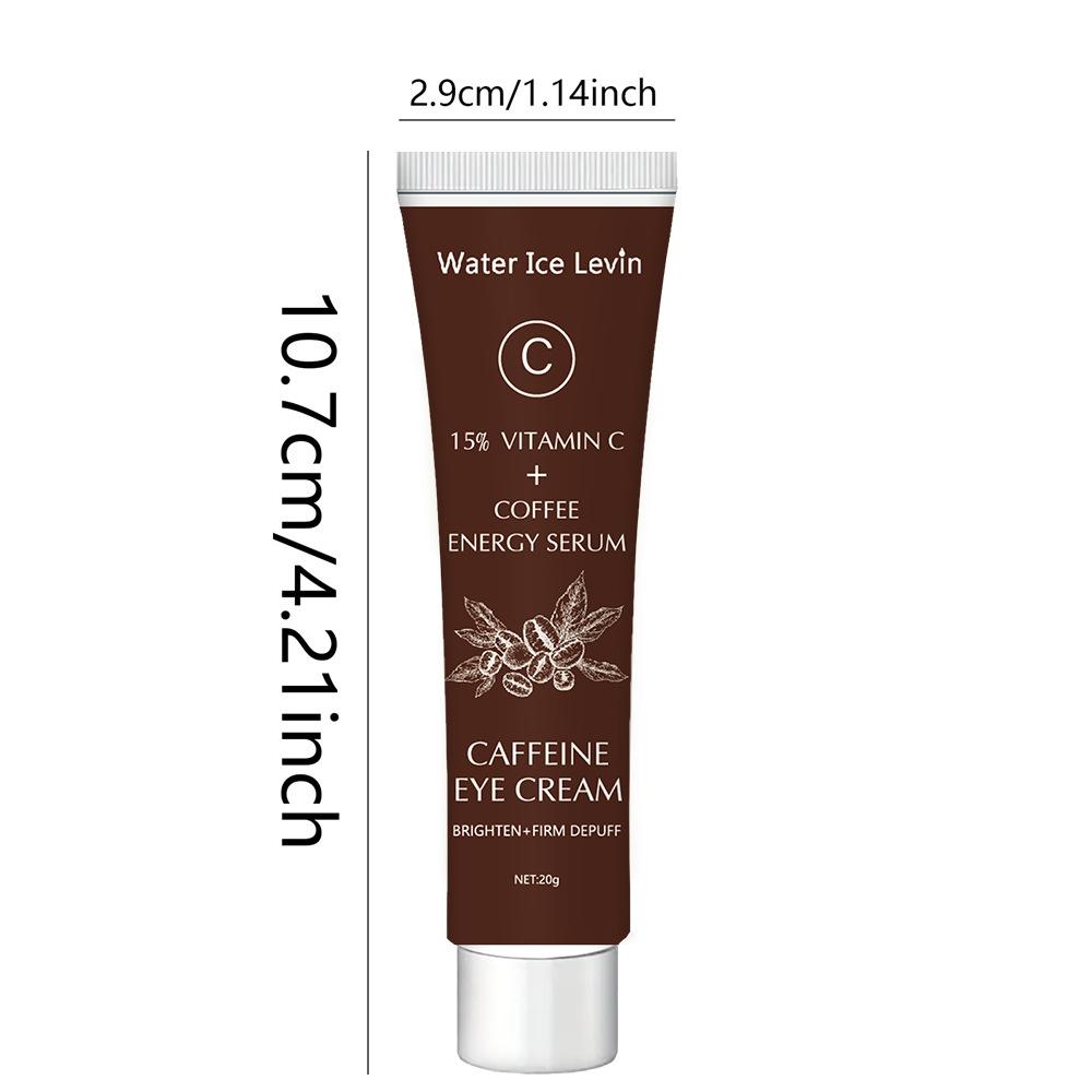 Caffeine + Vitamin C Eye Cream Stick with Botanical Extracts Gently Nourishes Improves Fine Lines Relieves Eye Bags Dark Circles Enhances Elasticity