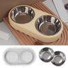 Reusable Pet Bowl Silicone Mold For Handmade Crafts Multi Purpose Heat Resistant Cats Dog Dish Maker Jewelry Mould