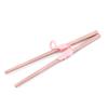 3Pcs Detachable Training Chopsticks Helper Learning Eating Tool for Kid Baby Beginner (Pink)
