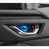 4X Steel  Blue Titanium  Inner Handle Bowl Trim For Subaru Crosstrek 2024
