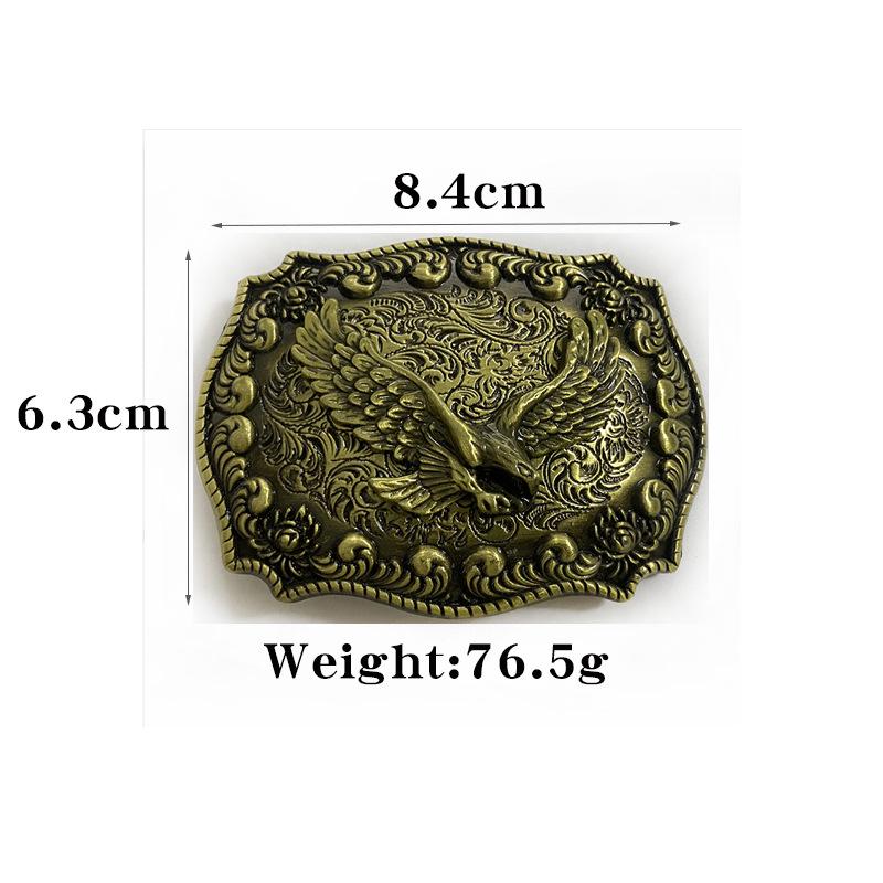 Vintage Punk Eagle Buckle for Casual Belt