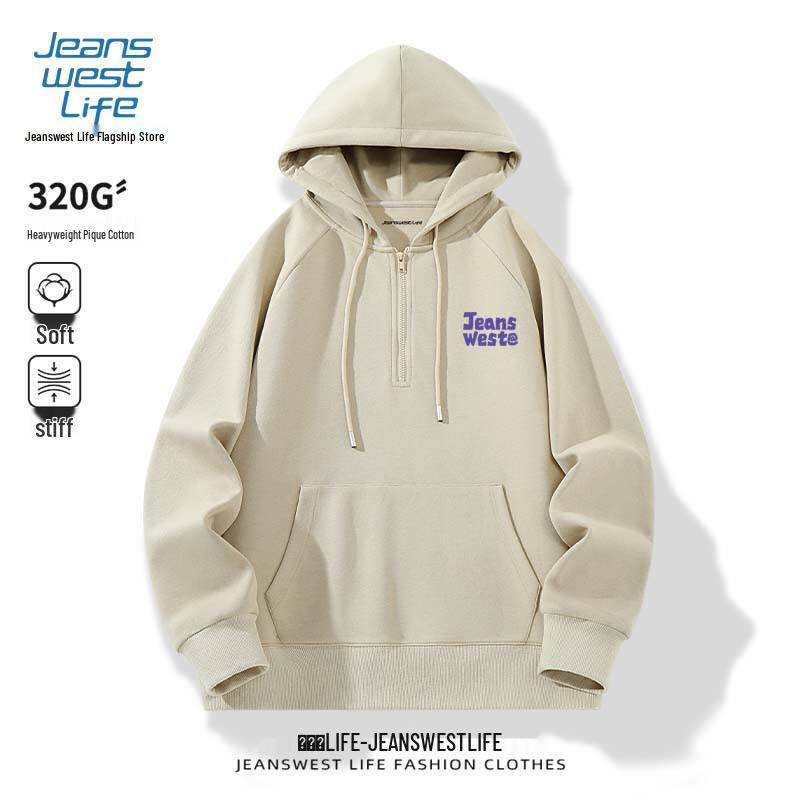 

JEANSWEST LIFE Men s Hooded Relaxed Fit Jacket 3XL