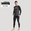 Men's Long Sleeve Quick Dry Rash Guard Two-Piece Set