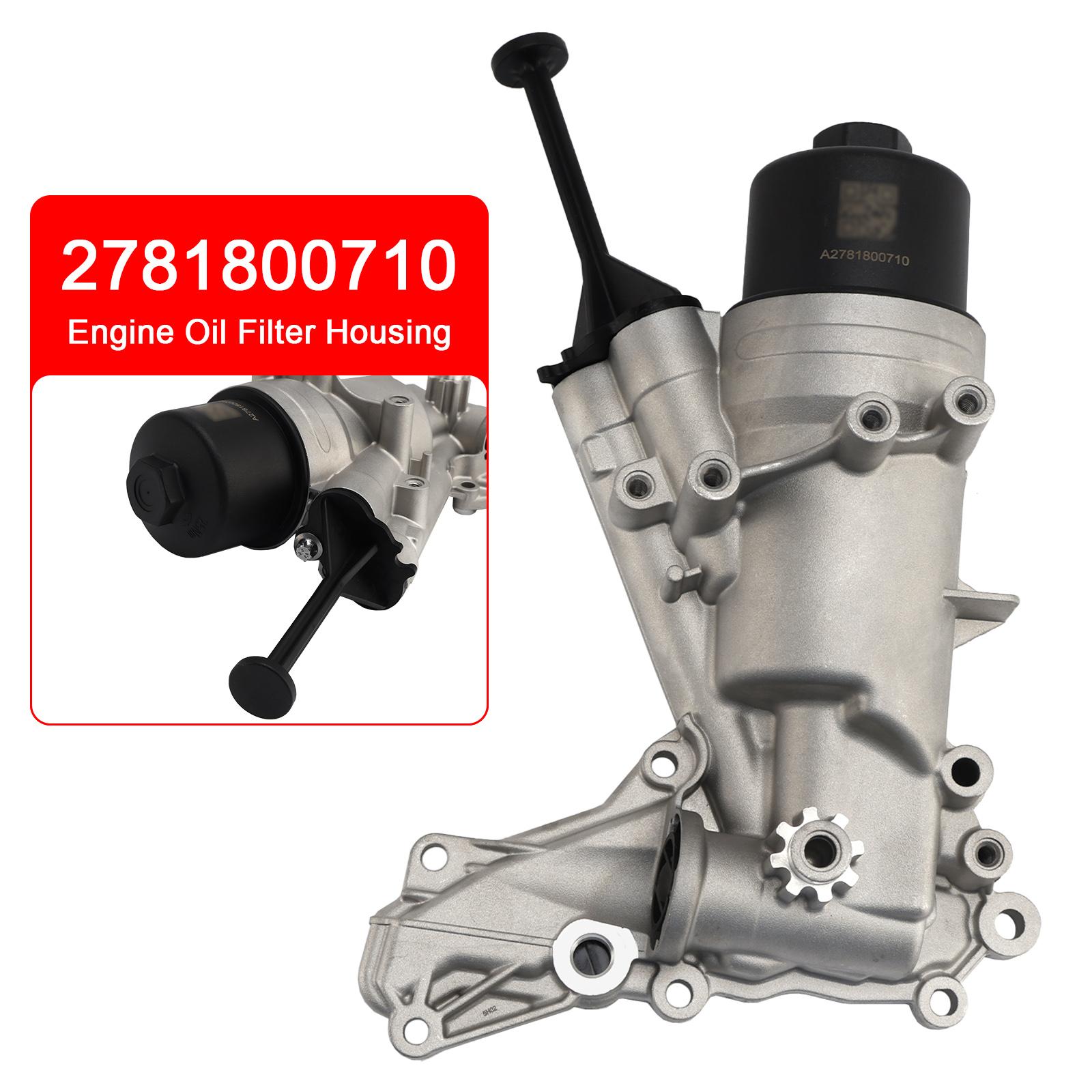 

Корпус масляного фильтра двигателя для Mercedes G63 E550 CLS63 S550 E63 11-19 2781800710