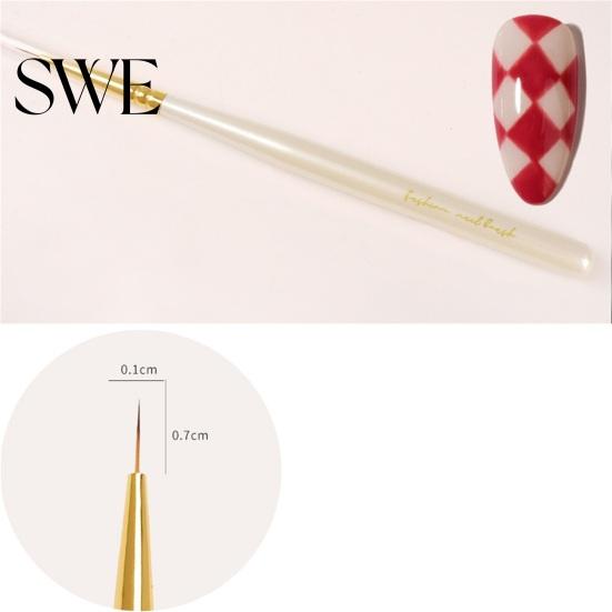 Manicure Brush Nail Pen Easy to Use Multi-function Tip Supply Head Gel Painting Brushes for Professional