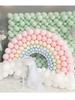 Macaron Balloon Rainbow Arch, Opening Baby Birthday Decoration Balloon Wedding Balloon Scene Arrangement