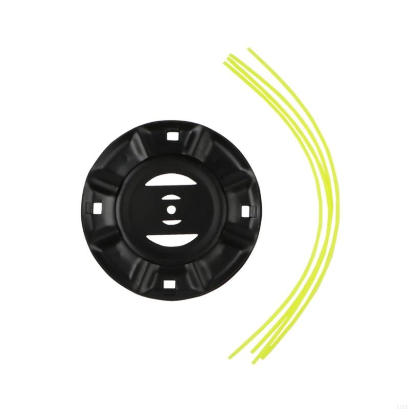 Universal High Efficiency Replacement Brush Trimmer Head For Wireless Lawn Mowers Lightweight Design Easy Installation