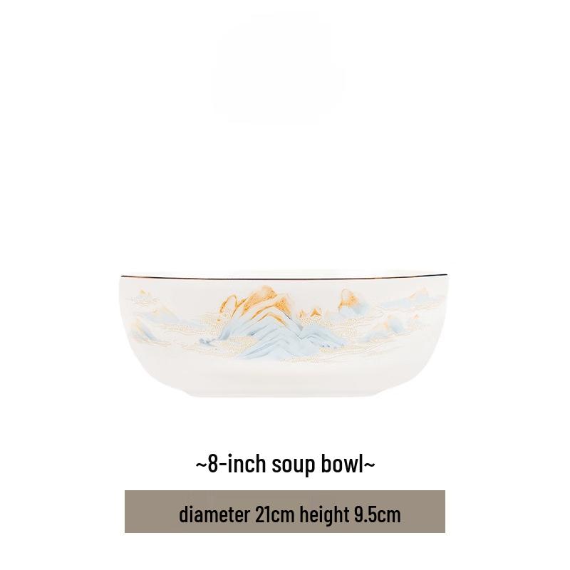 Mod Lanca Palace Scenery Ceramic Tableware