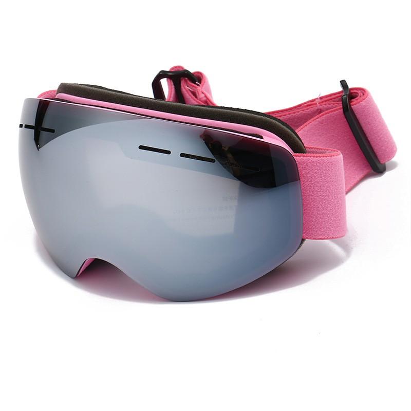 Kids Ski Goggles Double-Layer Anti-Fog Large Spherical Lens Wide Field Of View Windproof Snow Sports Eyewear