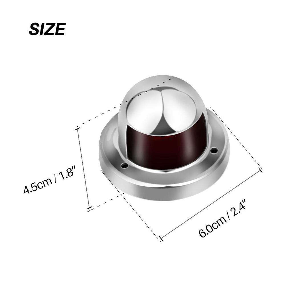 Yacht 1 lumi/ère de Navigation /à LED Rouge et Verte de Navigation de Bateau de la Paire 12V pour Bateau Ponton Lumi/ère de Navigation LED Marine Kayak Bateaux /à air