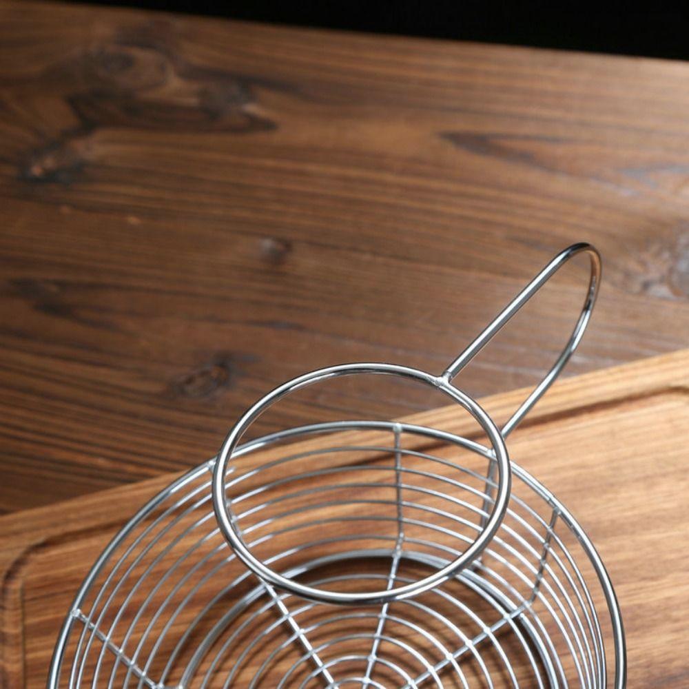 Hanging Sauce Cup French Fries Basket Sturdy Lightweight Snack Serving Tray Rust-proof Portable Kitchen Food Organizer Camping