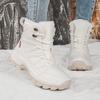 36-45Herren Winter Baumwollschuhe High-Top Plus Samt Warm Damenstiefel Rutschfest Abriebfest Schneestiefel