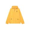 Waterproof Hooded Zip-Up Long Sleeve Jacket Men Outerwear University-Gold FN3109-739