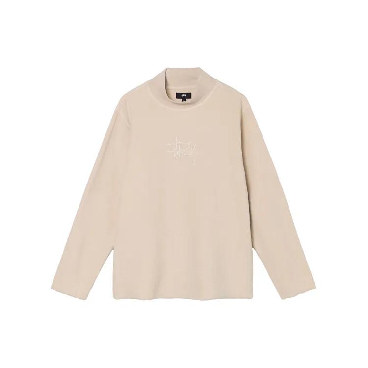 Stussy Gen Mock Neck Fleece 'Natural' (Unisex) Sweatshirts 218125