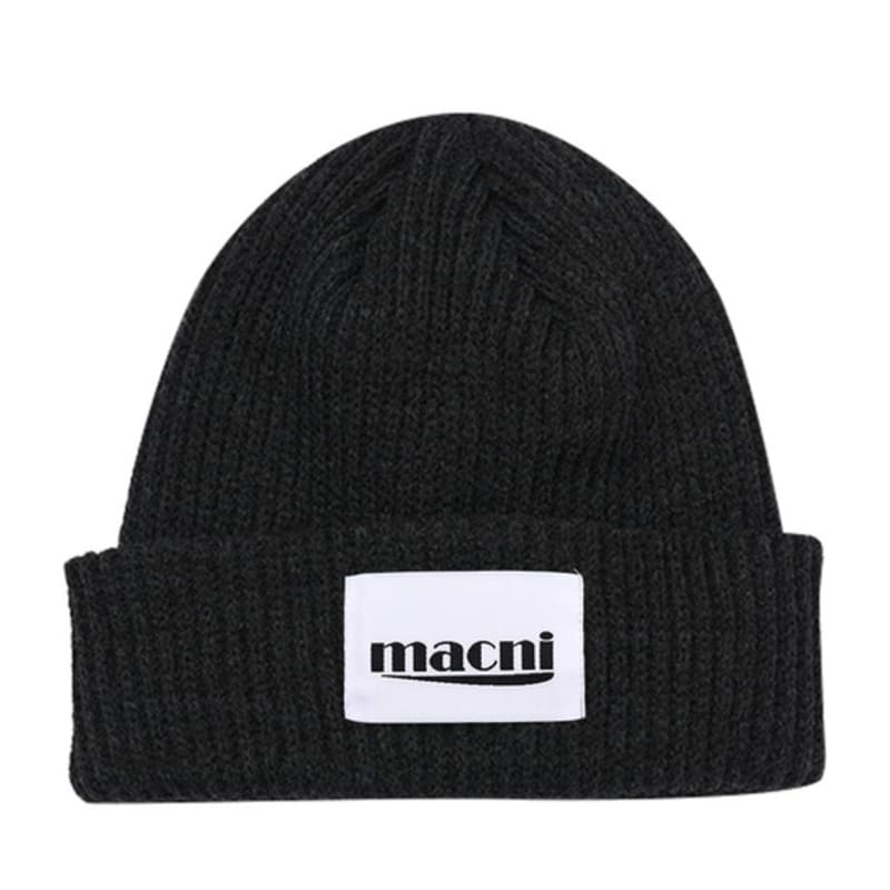 

macni ШАПКА-БИНИ КРУПНОЙ ВЯЗКИ_УГОЛЬНЫЙ FREE